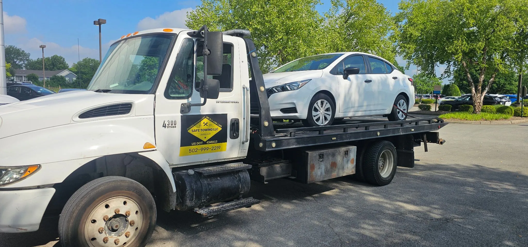 24/7 Towing Service operation in Louisville, Kentucky